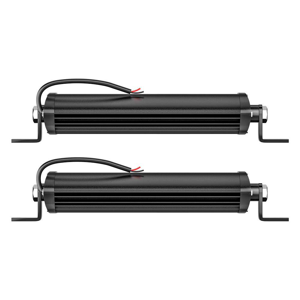 DXZ car LED strip light mini small single row COB 9W work light modified daytime running light motorcycle auxiliary light