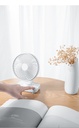 4000MAH Large Capacity Desktop Fan Home Office Silent Desk Fan New USB Charging Student Dormitory Shake Head Small Fan
