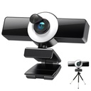 1080P Autofocus Web Camera With Microphone USB Led Fill Light Mini Cam
