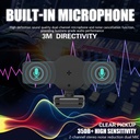 1080P Autofocus Web Camera With Microphone USB Led Fill Light Mini Cam