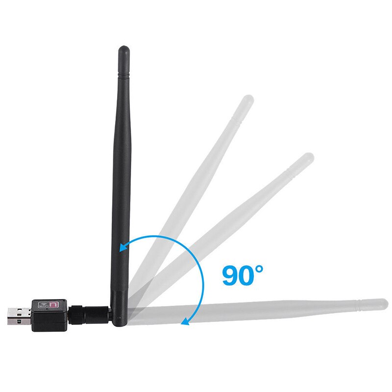 Mini USB2.0 WiFi Network Card Adapter 900Mbps WiFi Adapter