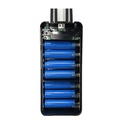 14-section PD fast charging Diy 18650/18700/20700/21700 batteries power bank removable shell case with 4 charging cable (without batteries)