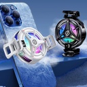 TL07 Semiconductor Phone Cooler 5V3A Powerful Cooling Magnetic & Clip 2-in-1 Digital Display