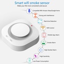 Tuya Wifi 80DB Alarm Fire Smart Smokes sensor Wifi Fire Protection Home Security Alarm Smart Life