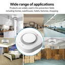 Tuya Wifi 80DB Alarm Fire Smart Smokes sensor Wifi Fire Protection Home Security Alarm Smart Life