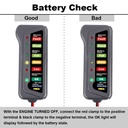 TIROL 12V car battery tester