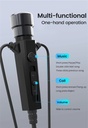 KT-01 HiFi Earphone Wired with Microphone Noise Cancelling In Ear Headset Bass Earbuds for Games Karaoke Live Music