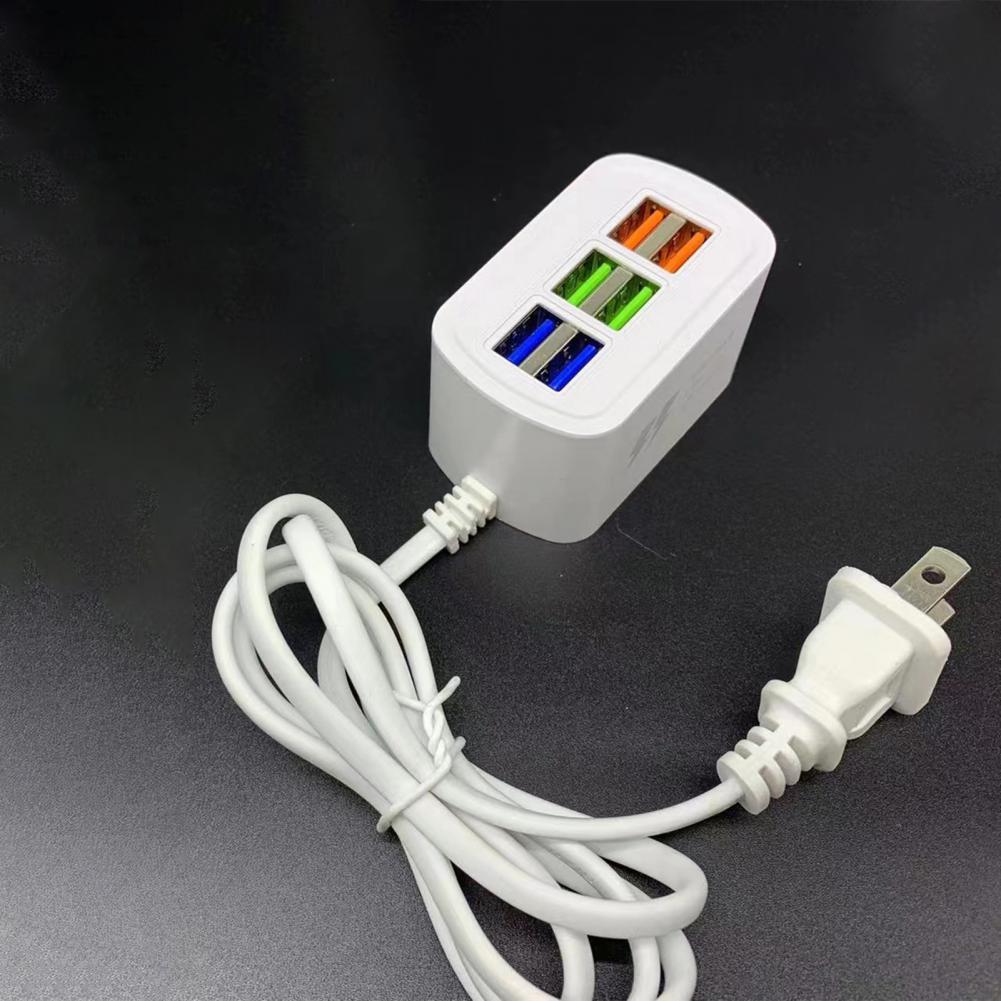 mobile phone universal charger 6usb multi-port charging head plug 3.1a socket