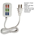 mobile phone universal charger 6usb multi-port charging head plug 3.1a socket