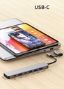 USB3.0+Type-c docking station seven-in-one USB 3.0 hub