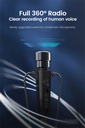 KT-01 HiFi Earphone Wired with Microphone Noise Cancelling In Ear Headset Bass Earbuds for Games Karaoke Live Music