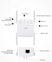 AC1200M Dual Frequency WIFI Network Repeater 5G/2.4G Wireless Signal Extender Amplifier