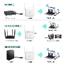 AC1200M Dual Frequency WIFI Network Repeater 5G/2.4G Wireless Signal Extender Amplifier