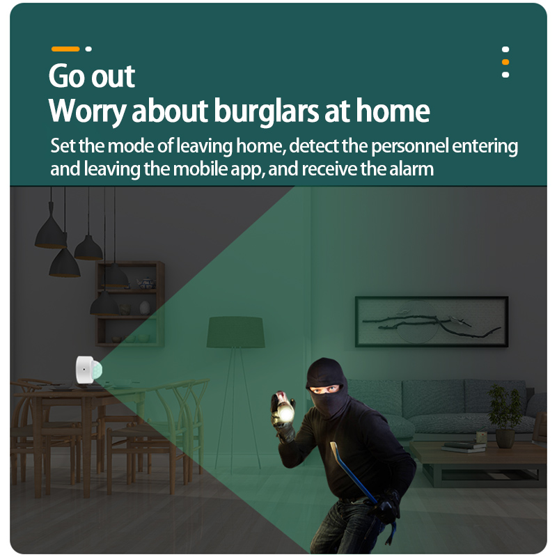 Tuya Zigbee wifi Human Motion Sensor Alarm