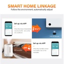 Tuya smart home WiFi temperature and humidity meter sensor