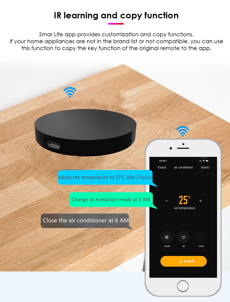 Tuya WiFi Universal Smart Remote Control