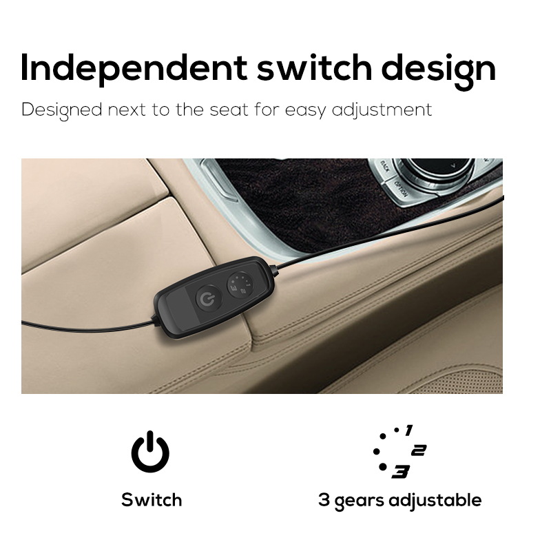 Car Cooling Fan Car Seat USB Fans 3 Speeds Strong Wind Interior Rear Headrest Cooler Fan Low Noise Auto Rear Seat Creative Fans