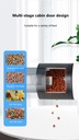 YEE Smart 360 Rotation Adjustable Aquarium Automatic Fish Feeder LCD Display Disassembly-free Timer