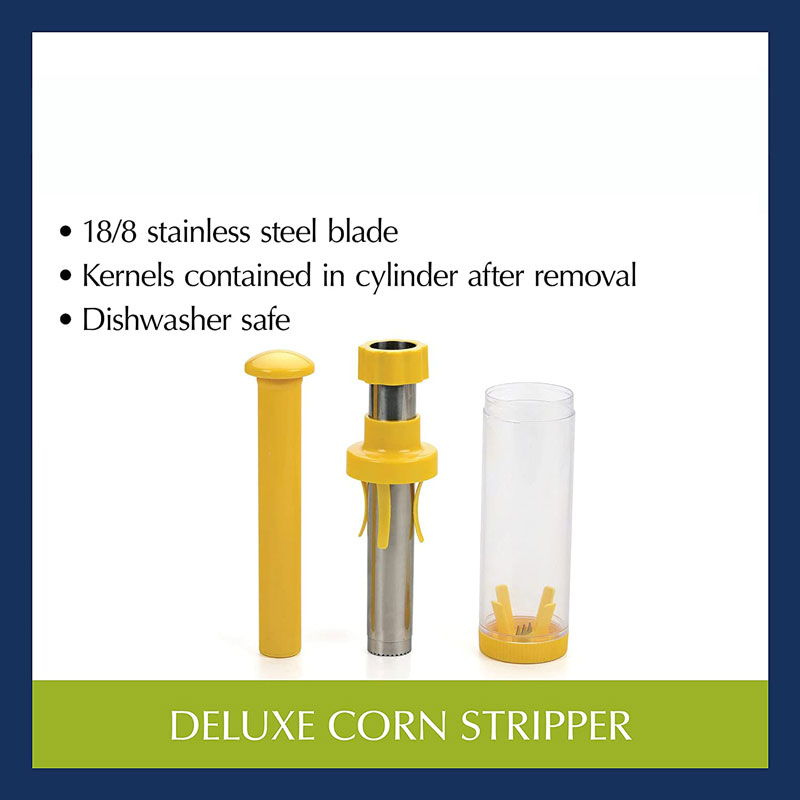 Corn stripper corn peeler corn cutting and peeling
