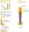 Corn stripper corn peeler corn cutting and peeling