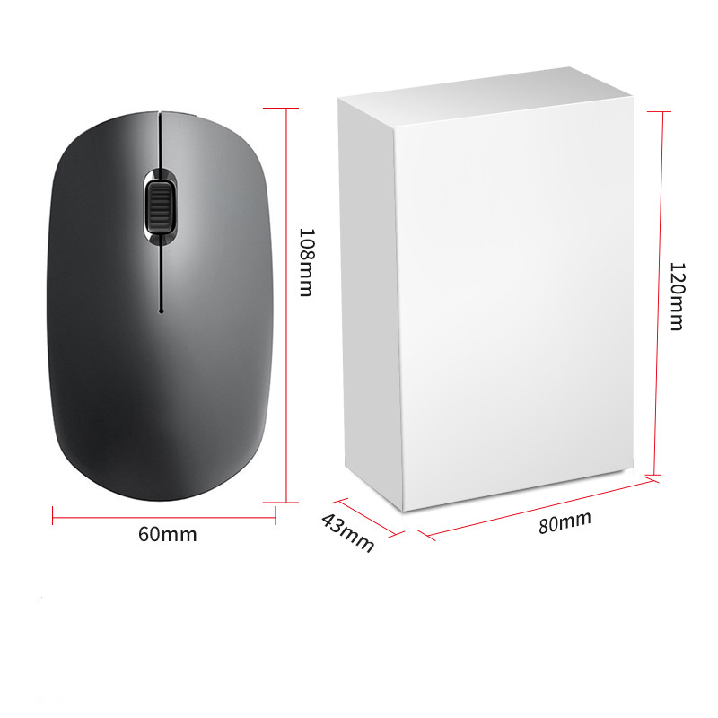 Bluetooth or 2.4G Wireless Mute Mouse No Delay Lightweight High Sensitivity 2.4GHz Wireless Office Mouse