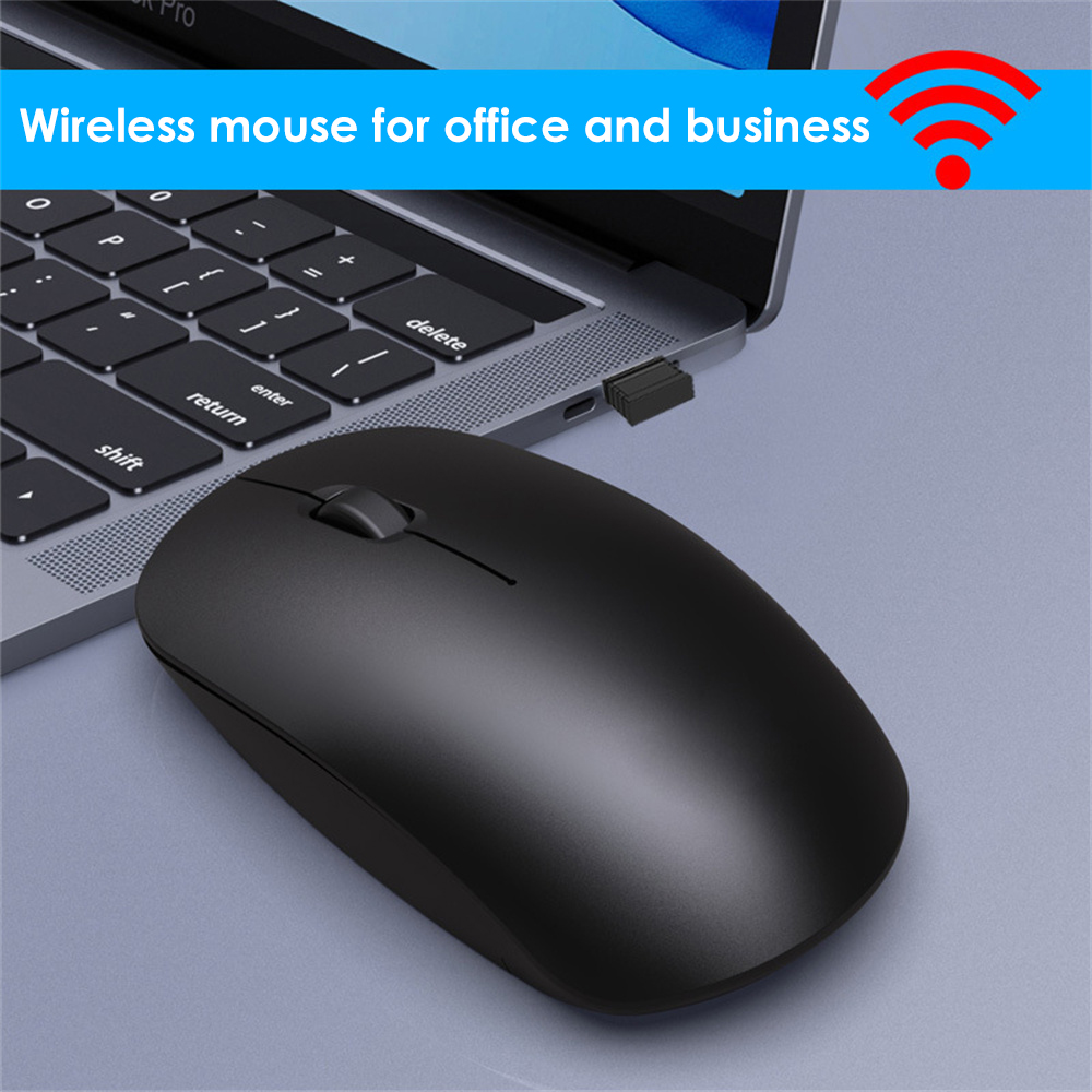 Bluetooth or 2.4G Wireless Mute Mouse No Delay Lightweight High Sensitivity 2.4GHz Wireless Office Mouse