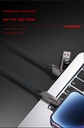 Four-in-one data cable two-to-two PD 100W fast charging cable zinc alloy braided charging cable