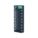 Detachable QC3.0 USB LCD Display DIY 10x18650 Battery Case Power Bank Shell Portable External Box (without battery)