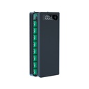 Detachable QC3.0 USB LCD Display DIY 10x18650 Battery Case Power Bank Shell Portable External Box (without battery)