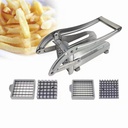 Stainless Steel Potato Cutter Manual Vegetable Cutter Potato Chips Maker French Fries Cutter Machine Potato Slicer Kitchen Tools