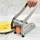 Stainless Steel Potato Cutter Manual Vegetable Cutter Potato Chips Maker French Fries Cutter Machine Potato Slicer Kitchen Tools