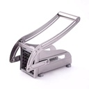 Stainless Steel Potato Cutter Manual Vegetable Cutter Potato Chips Maker French Fries Cutter Machine Potato Slicer Kitchen Tools