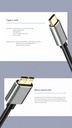 Micro B USB C 3.0 Cable Type-C to USB 3.0 Micro B Connector 5Gbps Cable