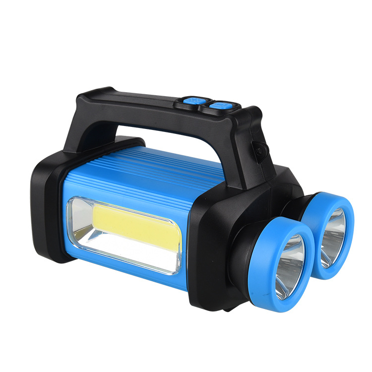 Portable COB work lamp LED rechargeable flashlight