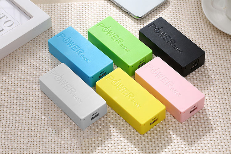 2X18650 USB Power Bank Case Kit 18650 Battery Charger DIY Box Shell Kit without battery, Input: 5V/1A (MAX)