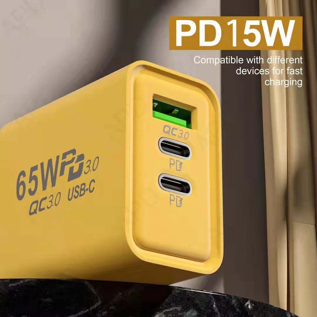 15W dual TYPE-C+ single USB multi-port mobile phone charger PD US standard adapter charging head