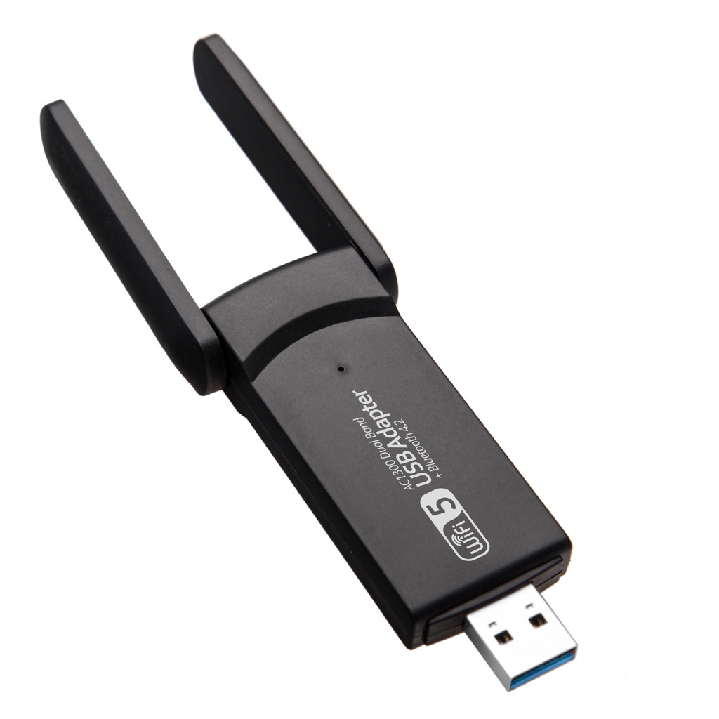 WiFi USB 3.0 Adapter 1300Mbps BT 4.2 Dual-Band 2.4GHz&5GHz Wifi Usb Network Card Wireless Receiver
