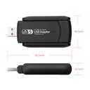 WiFi USB 3.0 Adapter 1300Mbps BT 4.2 Dual-Band 2.4GHz&5GHz Wifi Usb Network Card Wireless Receiver
