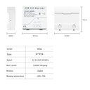 Tuya Zigbee Relay 4CH Smart Home Switch Module APP Remote Control Wireless RF 433 4 Channel Relay For Zigbee Gateway Hub