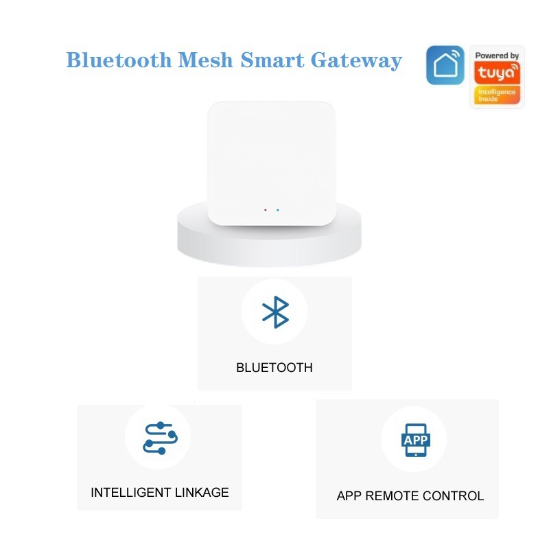 Tuya Smart Home Wifi bridge Gateway Hub Bluetooth Mesh WiFi Wireless Bridge Smart Life Remote Control