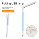 Portable 3 Colors LED Night Light Intelligent Hand Gesture Sensor USB Plug Foldable Eye Protection Desk Table Lamp