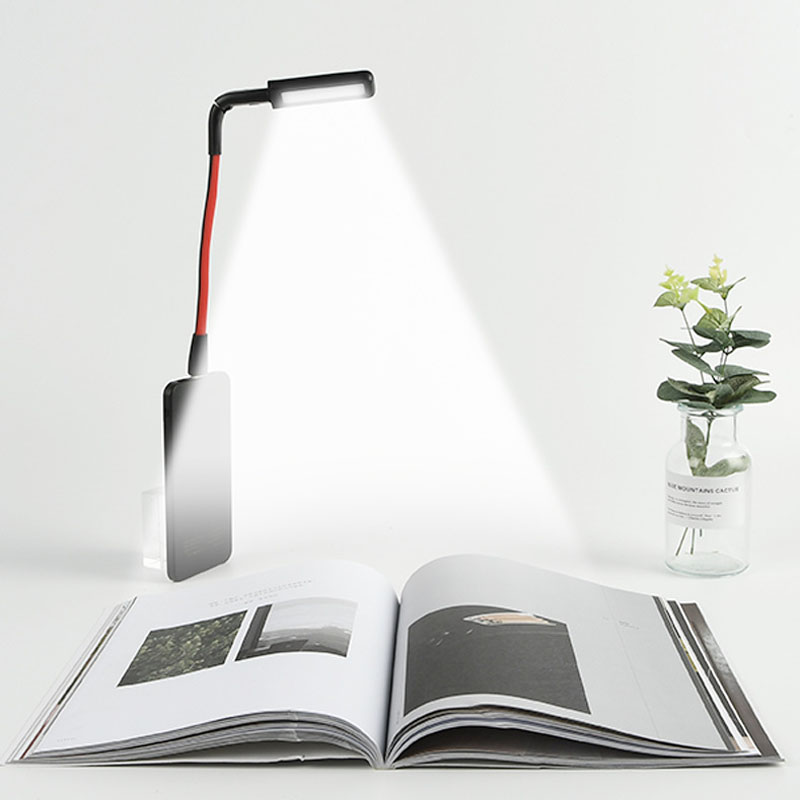 Portable 3 Colors LED Night Light Intelligent Hand Gesture Sensor USB Plug Foldable Eye Protection Desk Table Lamp