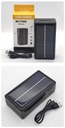 18650 Lithium Battery Solar Charger Multifunctional Dual Slot Dual Charge Type-C Smart Battery Charger