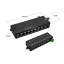 POE Injector 8 Ports POE Splitter 12V- 48V for CCTV Network POE Camera Power Supply Switch Over Ethernet IEEE802.3af
