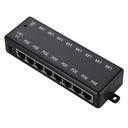 POE Injector 8 Ports POE Splitter 12V- 48V for CCTV Network POE Camera Power Supply Switch Over Ethernet IEEE802.3af