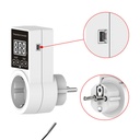 Digital Thermostat Sockets Thermostat Temperature Switch Heating Temperature Controller Sensor