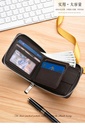 Vintage Men's Zipper Wallet PU Leather Short Coin Purse Business Man Card Holders