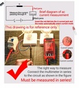 ANENG SZ02 Digital Multimeter Capacitance 9999 Counts NCV AC/DC Current Voltage Intelligent Anti-burn Auto Range Testers Tools