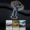 F19 car mp3 Bluetooth player hands-free call U disk lossless sound quality 12V/24V car FM transmitter