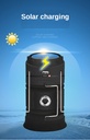 Portable Solar Charger Camping Lantern Lamp LED Outdoor Lighting Folding Camp Tent Lamp USB Rechargeable Lantern Outdoor Light